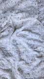 White Fairy Chikankari Saree Gorgette sarees