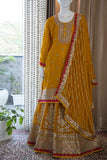 Rebica Embroidered Zari Gharara Set Pakistani Dress