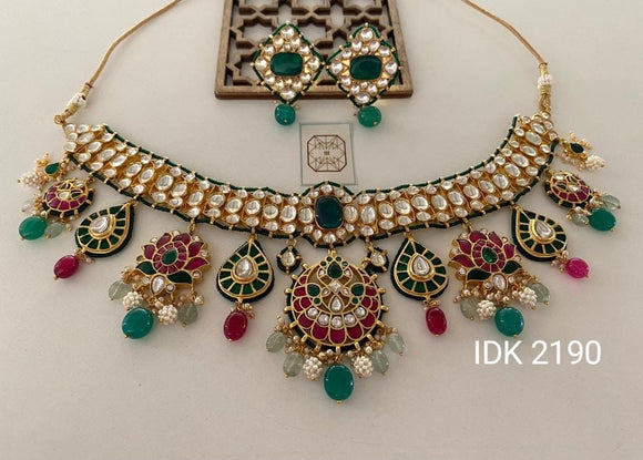 Shameera bridal Kundan set Pakistani jewellery