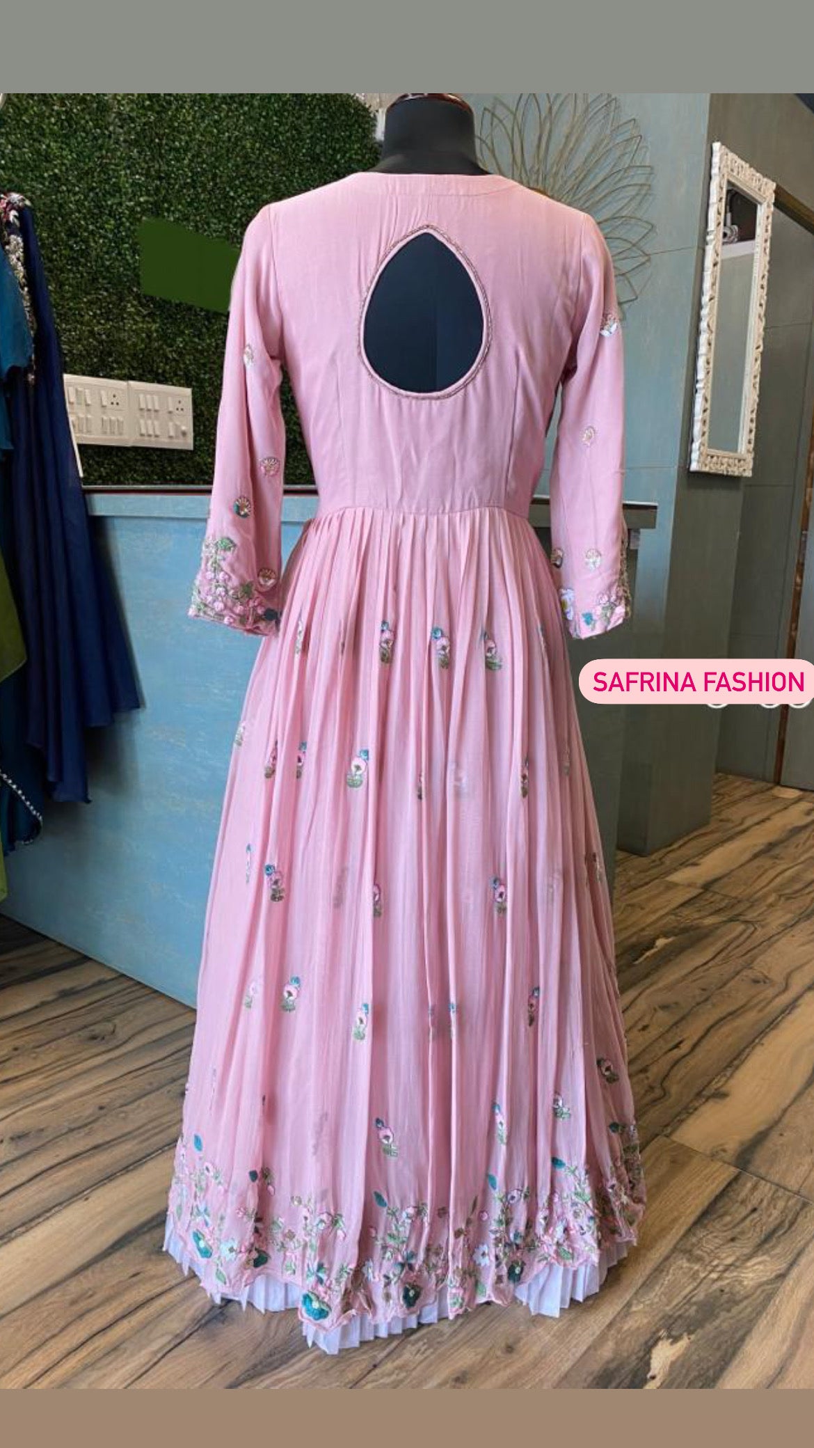 Jinne dress reception dress - Saffronfashionindia