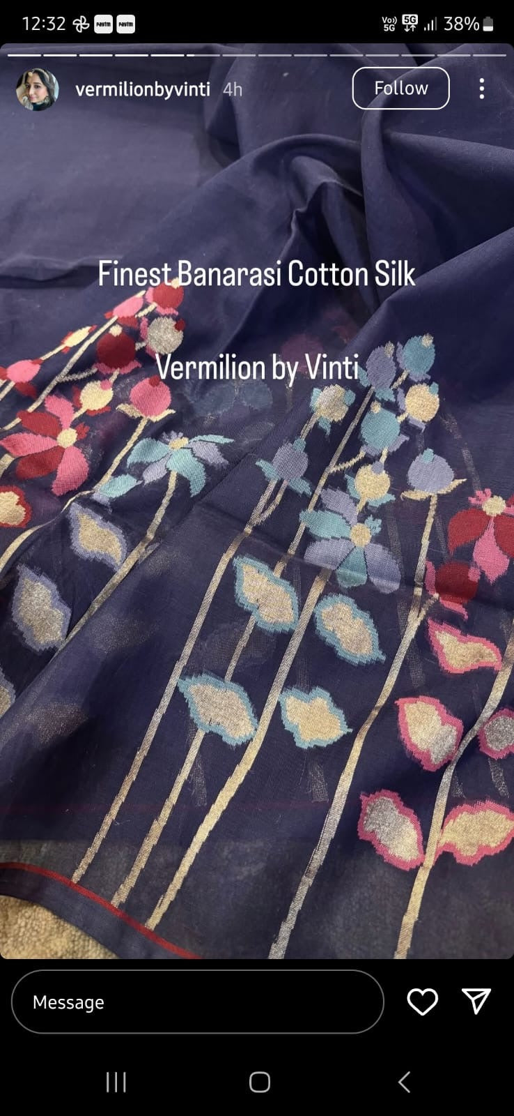 Royal iktara Jamdani saree Indian sari blouse SaffronFashion