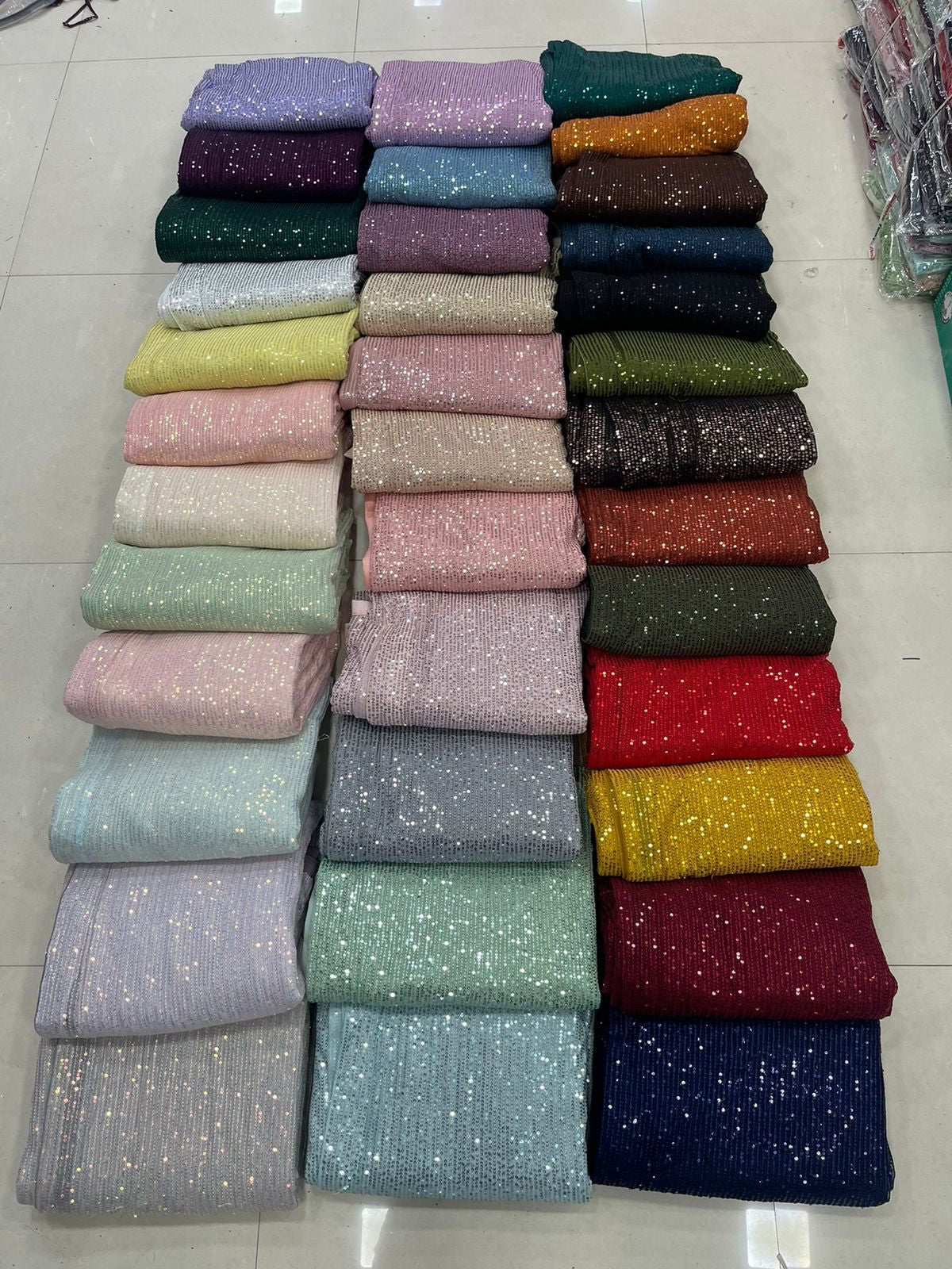 Celebs inspired sequins partywear sarees - Saffronfashionindia