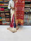 Luxury elegant gajji silk saree traditional saree Indian heritage sarees SaffronFashion