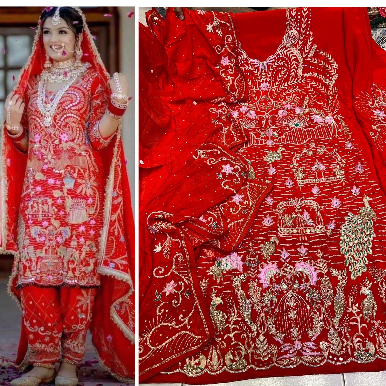 Beautiful Punjabi Suits Designs For Brides || Latest Punjabi Bridal Dresses  Designs 2019-19 - YouTube