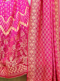 Vamia Banarsi  Bandhani Lehanga choli traditional Lehanga