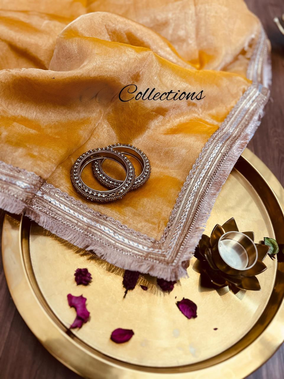 Vini Banarsi tissue silk saree weaved sarees - Saffronfashionindia