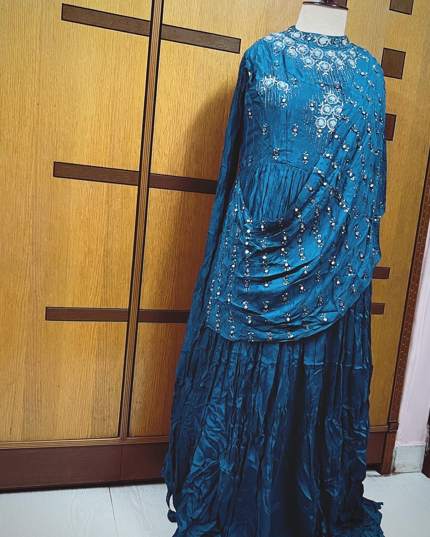 Indowestern dress For Women Cocktail dress Gown - Saffronfashionindia