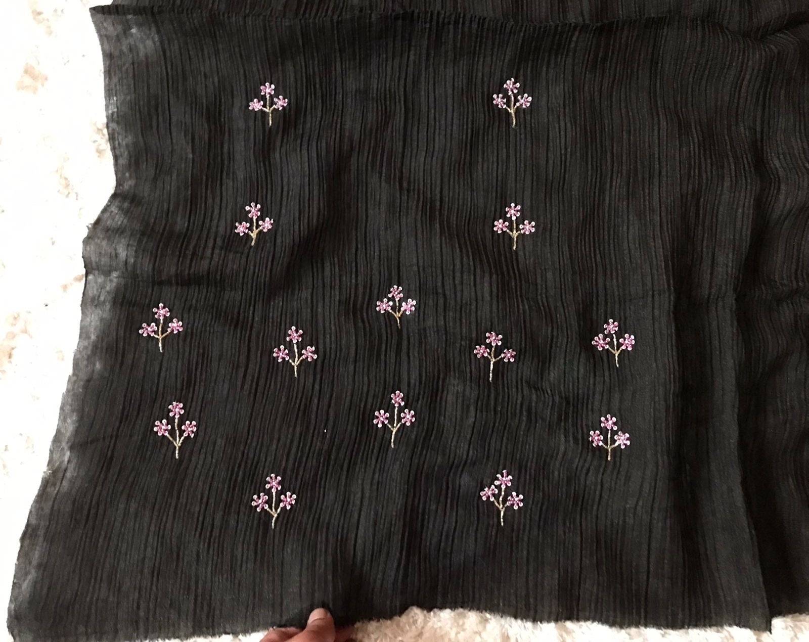 Black Partywear saree premium saree - Saffronfashionindia