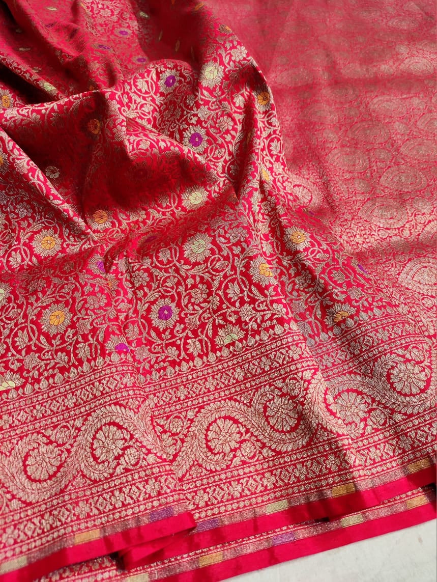 Roopa Sona Katan banarsi bridal sarees - Saffronfashionindia