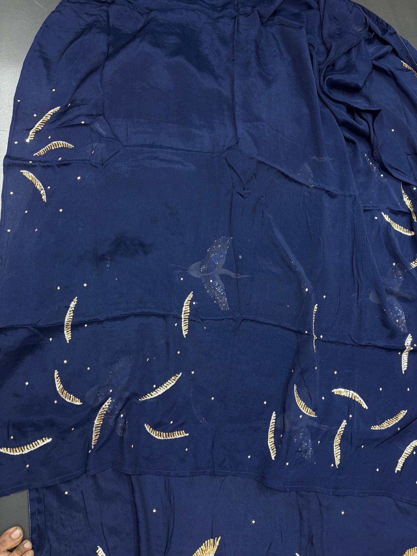 Bird inspired saree Partywear sarees Indian sari blouse Saffronfashionindia