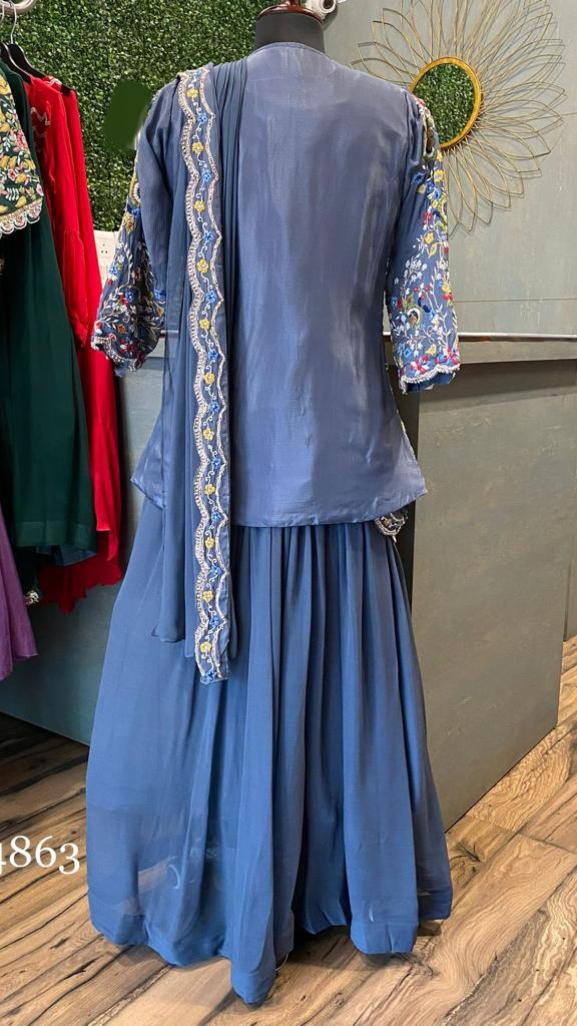 Benita Indowestern Dress Partywear Dress - Saffronfashionindia