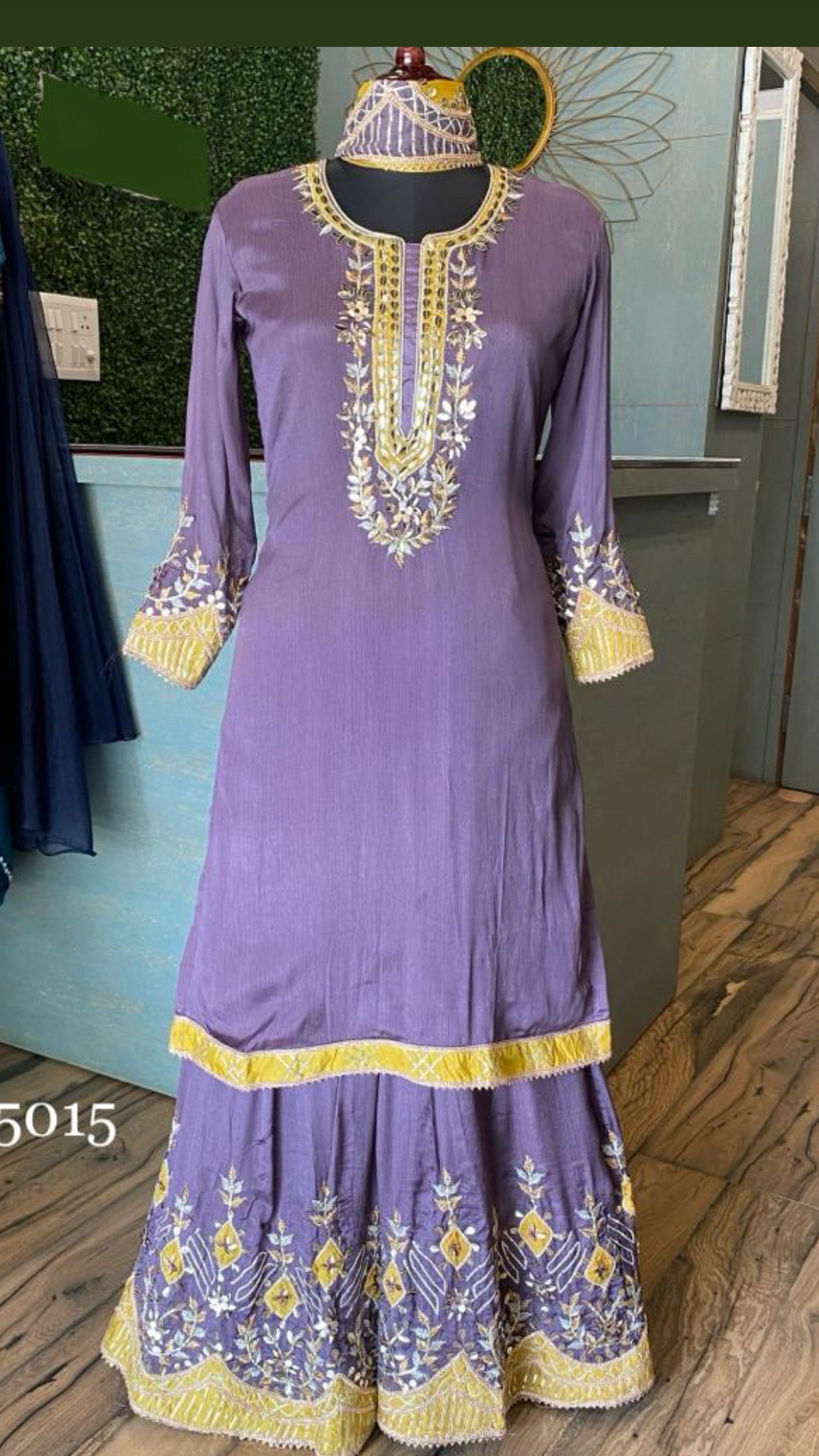Nafisa gharana dress Pakistani dress - Saffronfashionindia