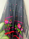 Floral inspired Jamdani salwar suit