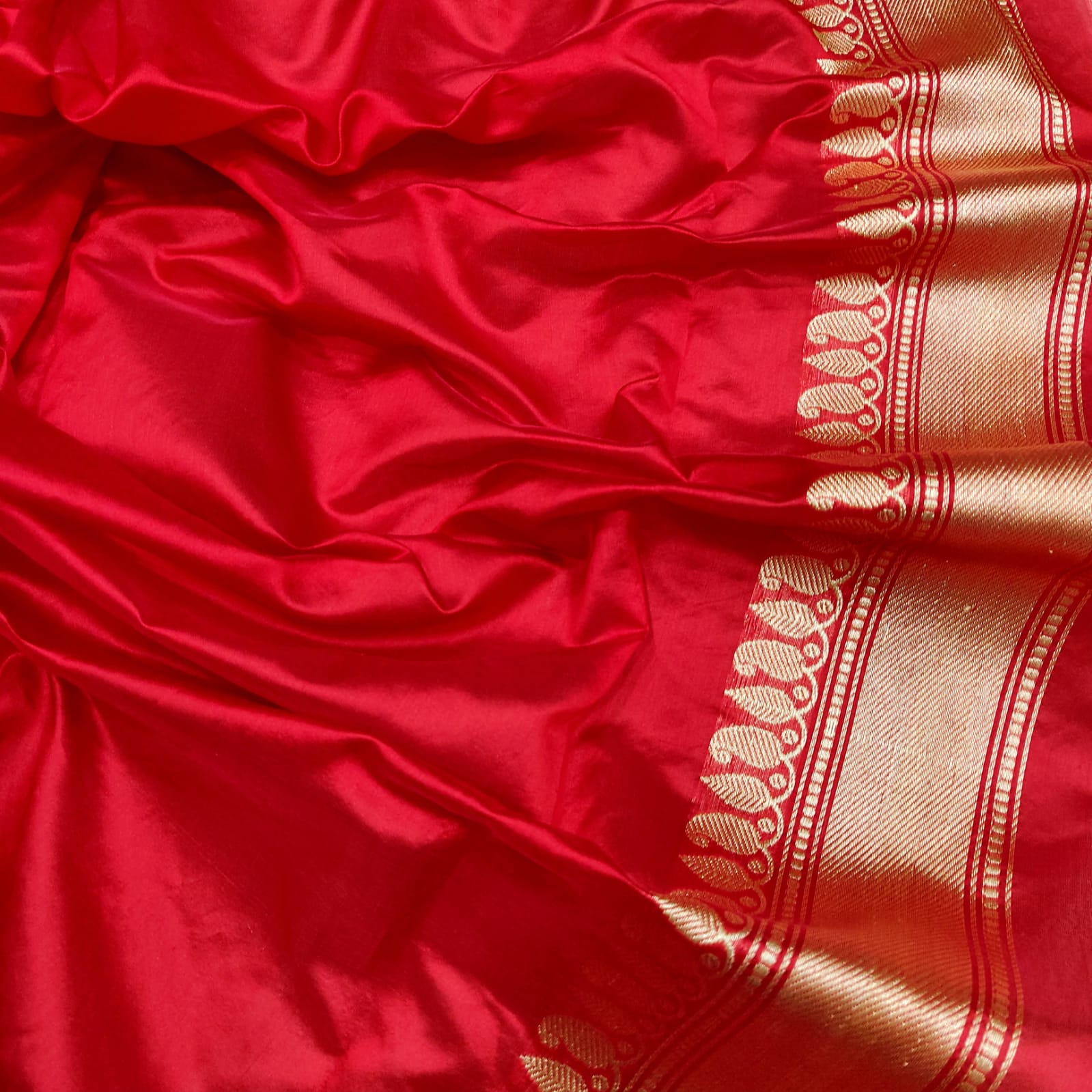 Mihaz kora handwoven banarsi sarees - Saffronfashionindia