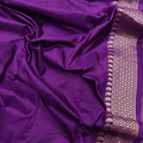 Yellow Meenakari handwoven Katan silk saree
