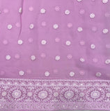 Elegant Chikankari saree Indian traditional sarees