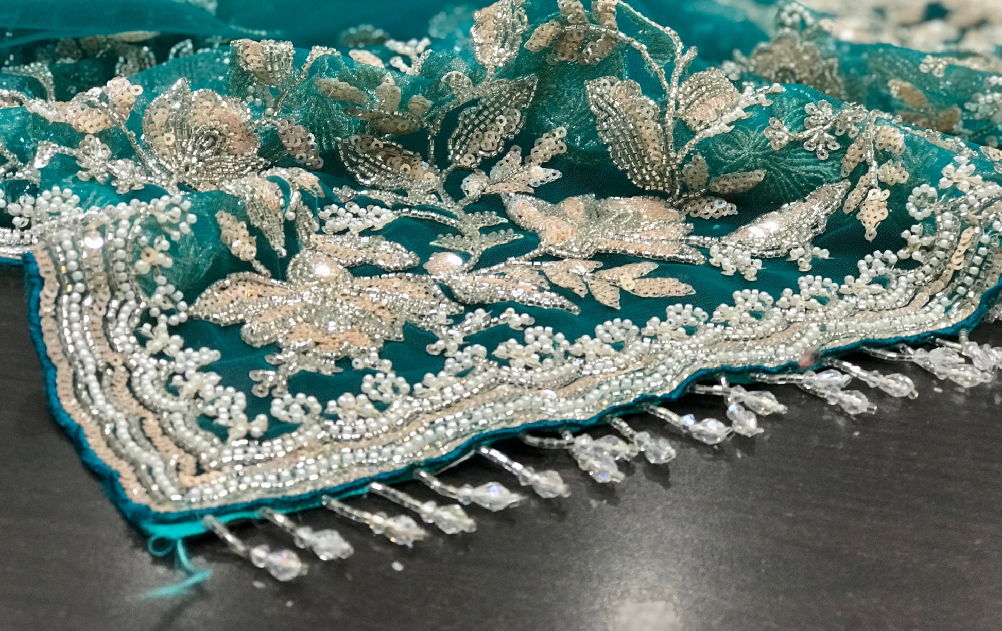 Net designer saree party wear saree’s Indian wedding saree blouse Saffronfashionindia