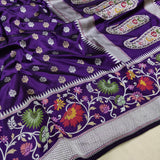 Ramaini Exclusive Katan Silk Handwoven Saree