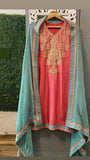 Rozila Mehandi dress Indian Pakistani traditional dress