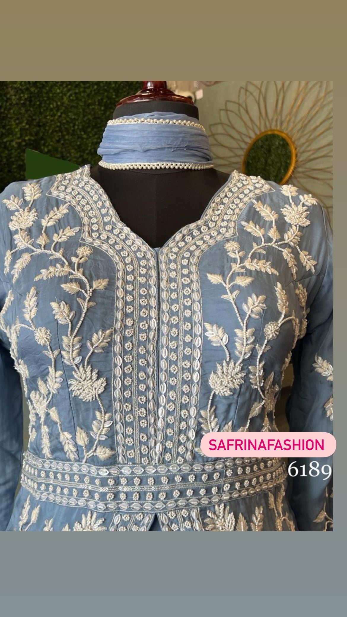 Firoza Indowestern Dress partywear Dress - Saffronfashionindia