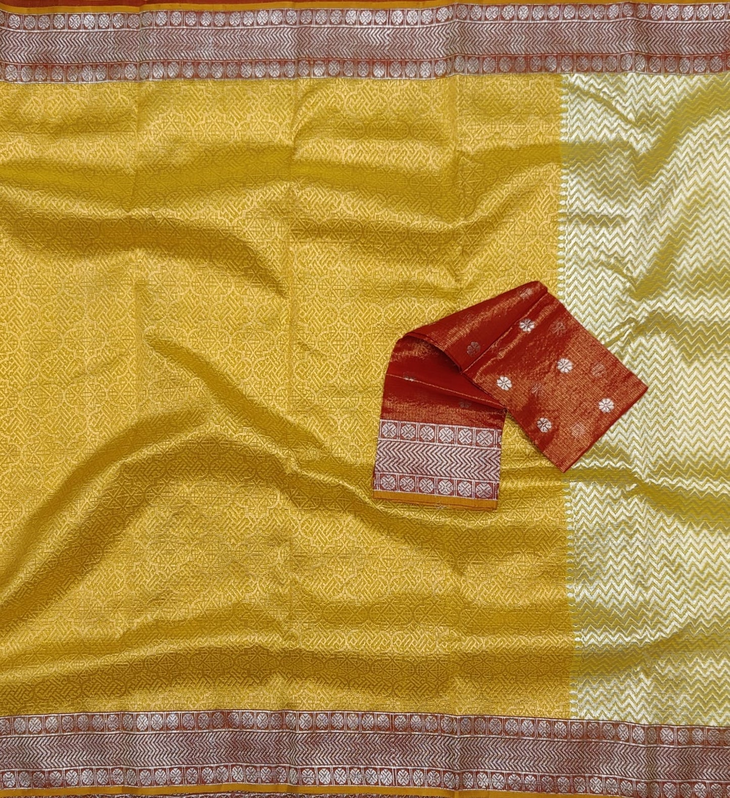 Janawar exclusive zari Kota Indian heritage sarees - Saffronfashionindia