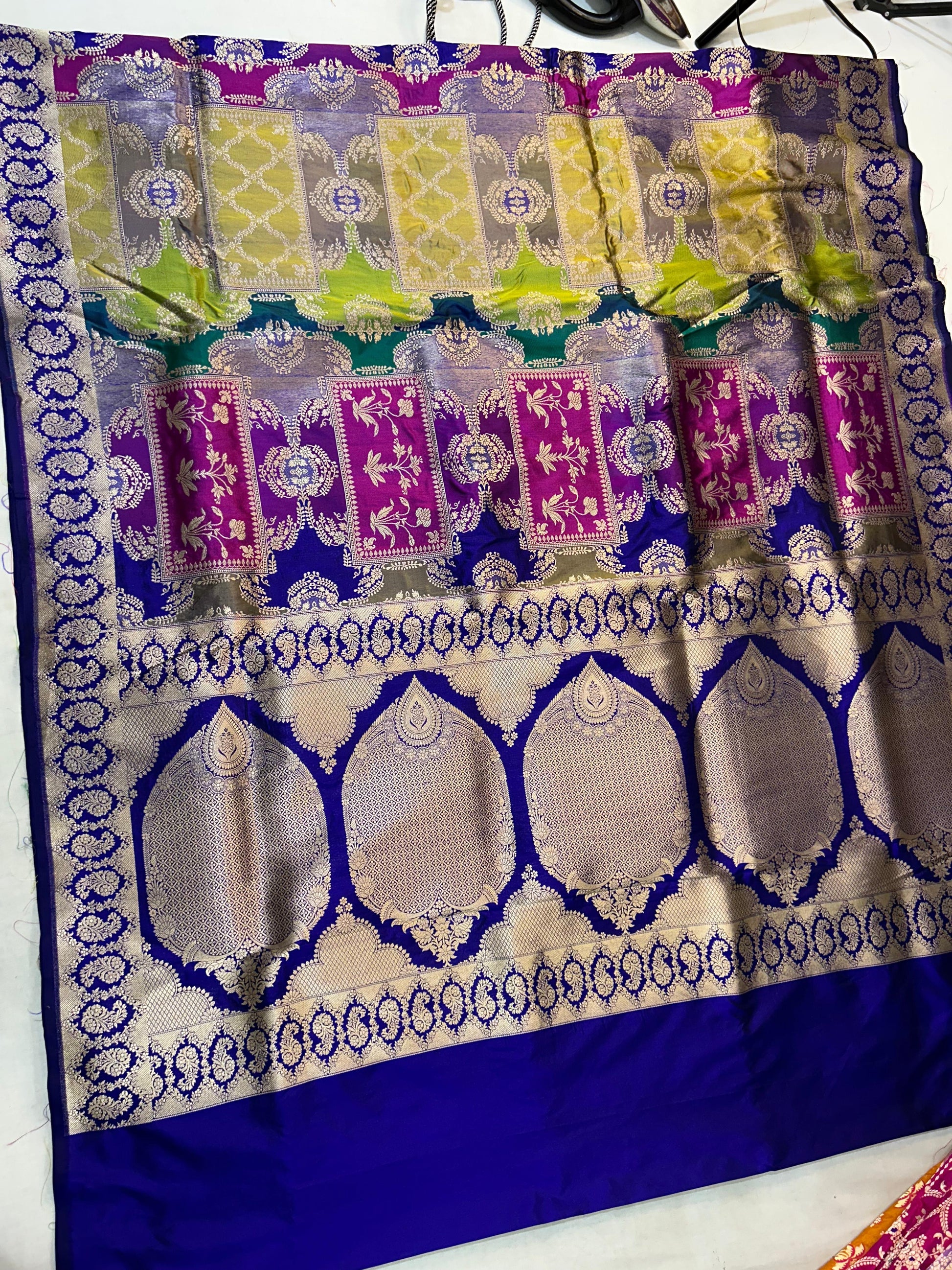 Ramaisha rangkat saree Indian saree traditional sari - Saffronfashionindia