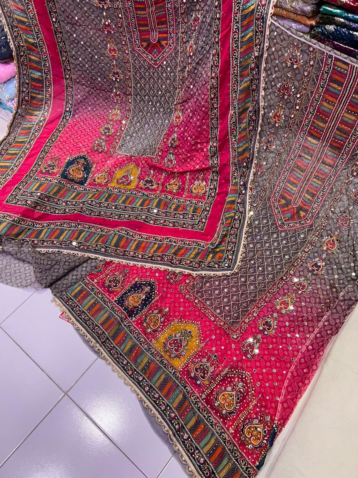 Kareeba salwar suit,,,Pakistani suit - Saffronfashionindia