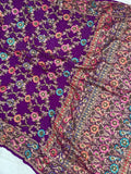 Rubani Gorgette dupatta Banarsi Bandhej dupatta