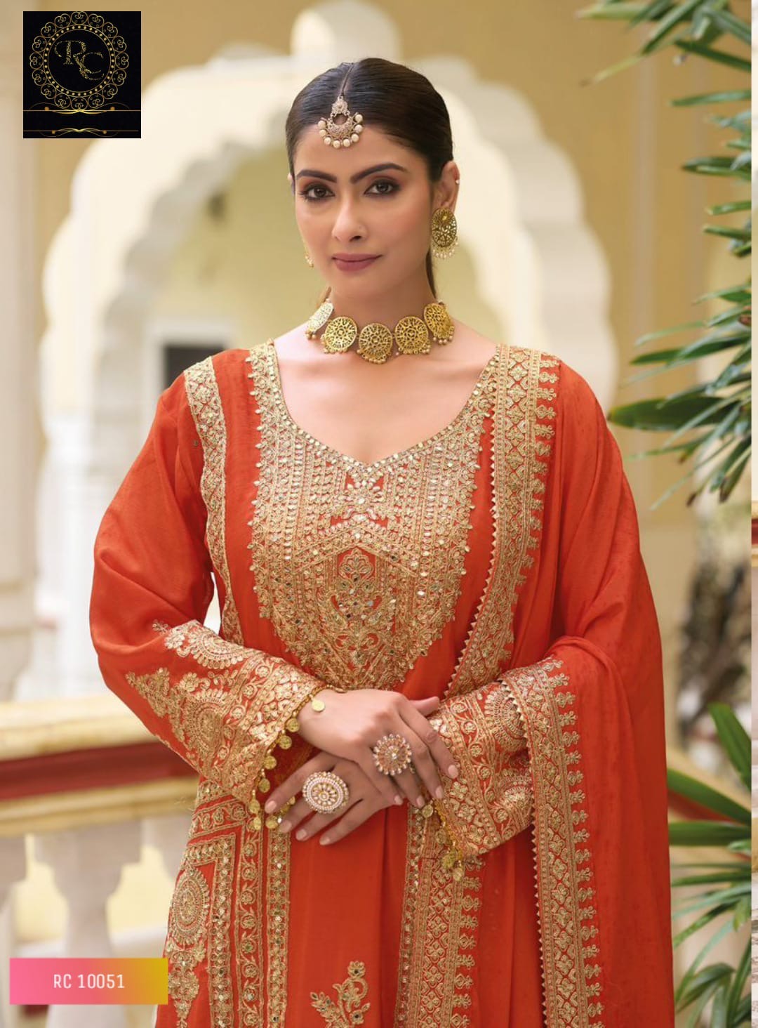 Embroidered Pakistani Dress Indian Traditional dress Saffronfashionindia