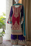 Pakistani inspired gharara Dress traditional dress
