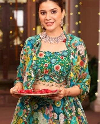 Elevate READYMADE Lehanga Reception Lehanga - Saffronfashionindia