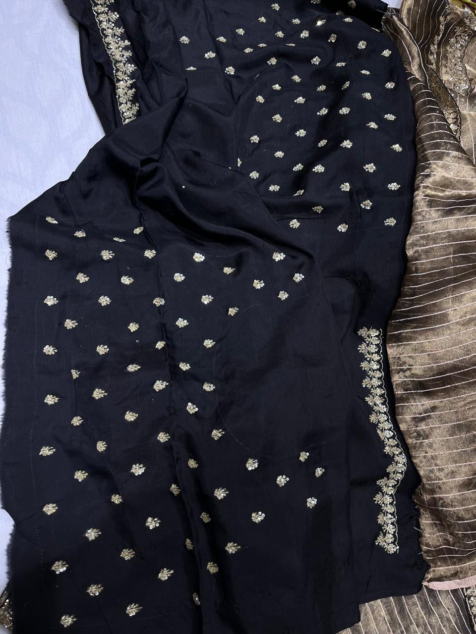 Ravish Tissue saree Handwork Saree Women Classy sarees - Saffronfashionindia