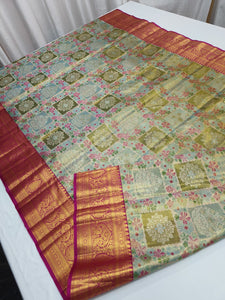 Rangrani Pure Kanjeevaram Sarees Silk Sari