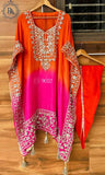 Kaftan Set Gottapatti kaftan party wear dresses