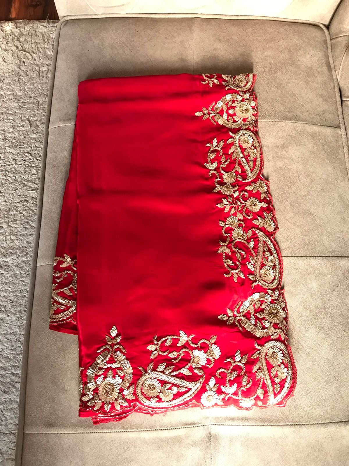 Ravani Bridal saree Indian sari - Saffronfashionindia