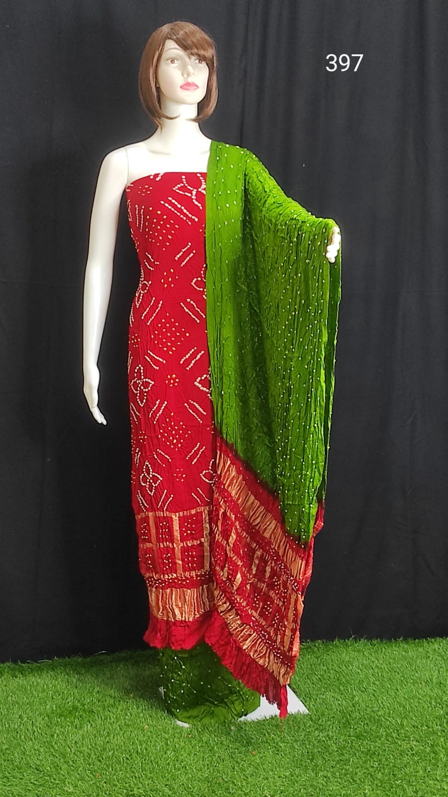 Gajji silk Salwar suit Indian suit traditional Salwar kameez - Saffronfashionindia