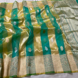 Rangkat tissue saree Banarsi sarees Indian saree blouse