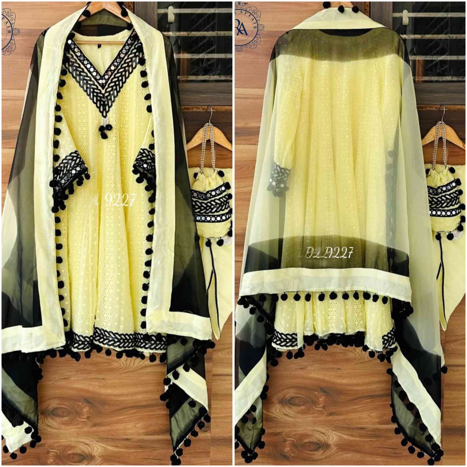 Lacknavi Anarkali salwar kameez Indian Pakistani dresses - Saffronfashionindia