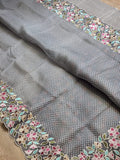 Multi bandhej printed inspired organza silk sarees