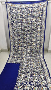 Sultana handmade authentic Parsi gara saree