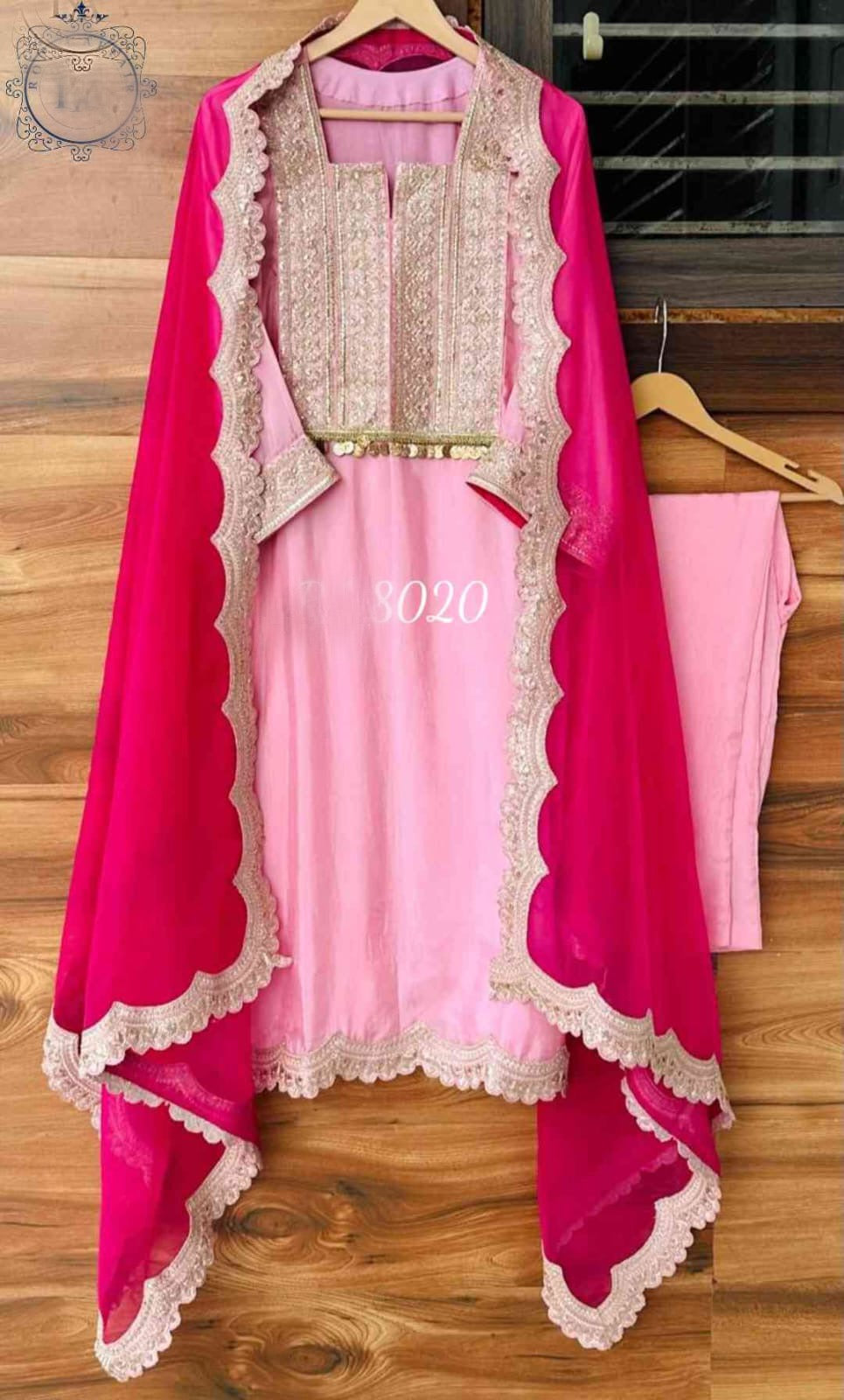 Lavisha silk suit Indian salwar - Saffronfashionindia