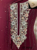 Ariba cutdana gorgette Indian Pakistani Salwar suit