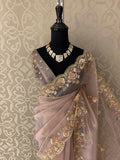 Inayat organza saree Partywear sarees beautiful sari