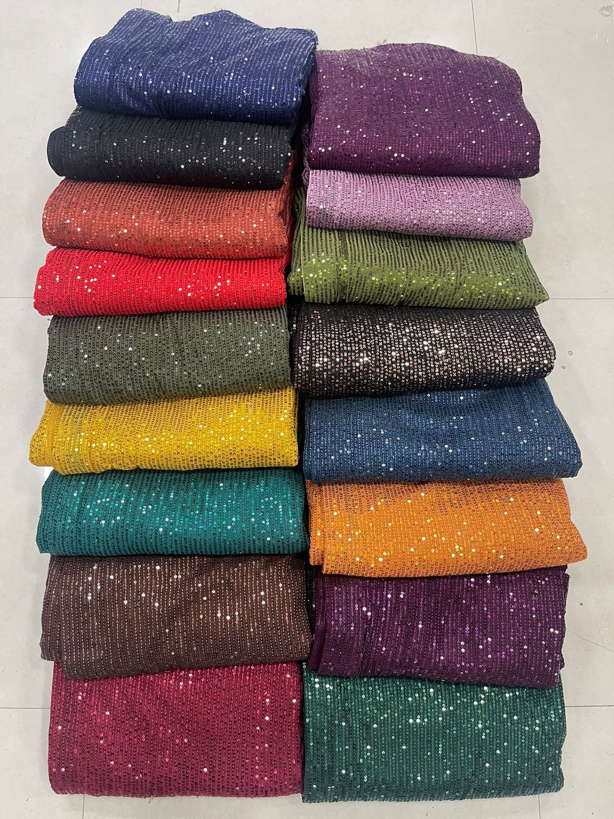 Celebs inspired sequins partywear sarees - Saffronfashionindia