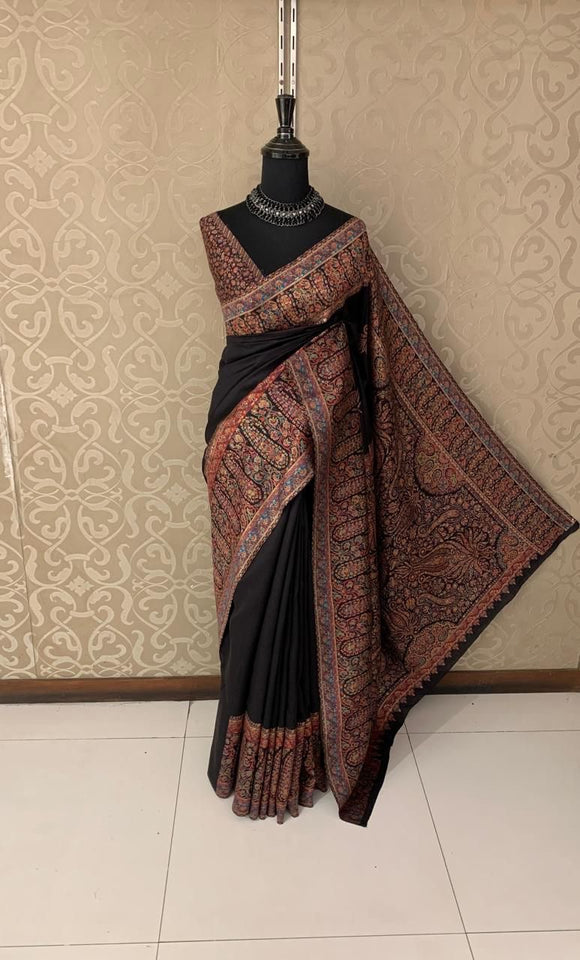 Savita Kani silk saree Indian saree traditional handwoven saree