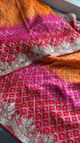 Bandhani saree Banarsi saree Indian sarees