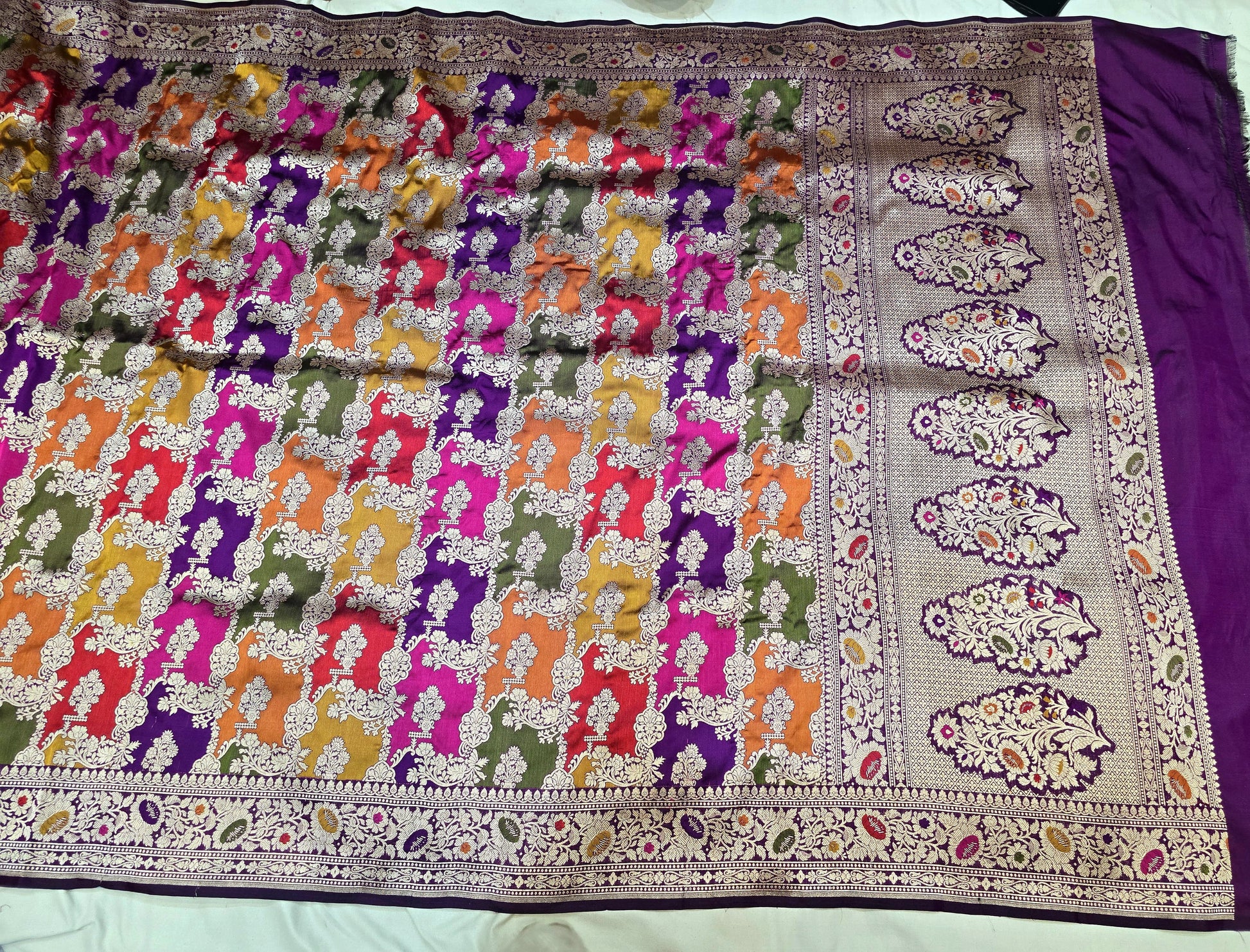 Laboni Banarsi saree katan silk saree rangkat sarees - Saffronfashionindia