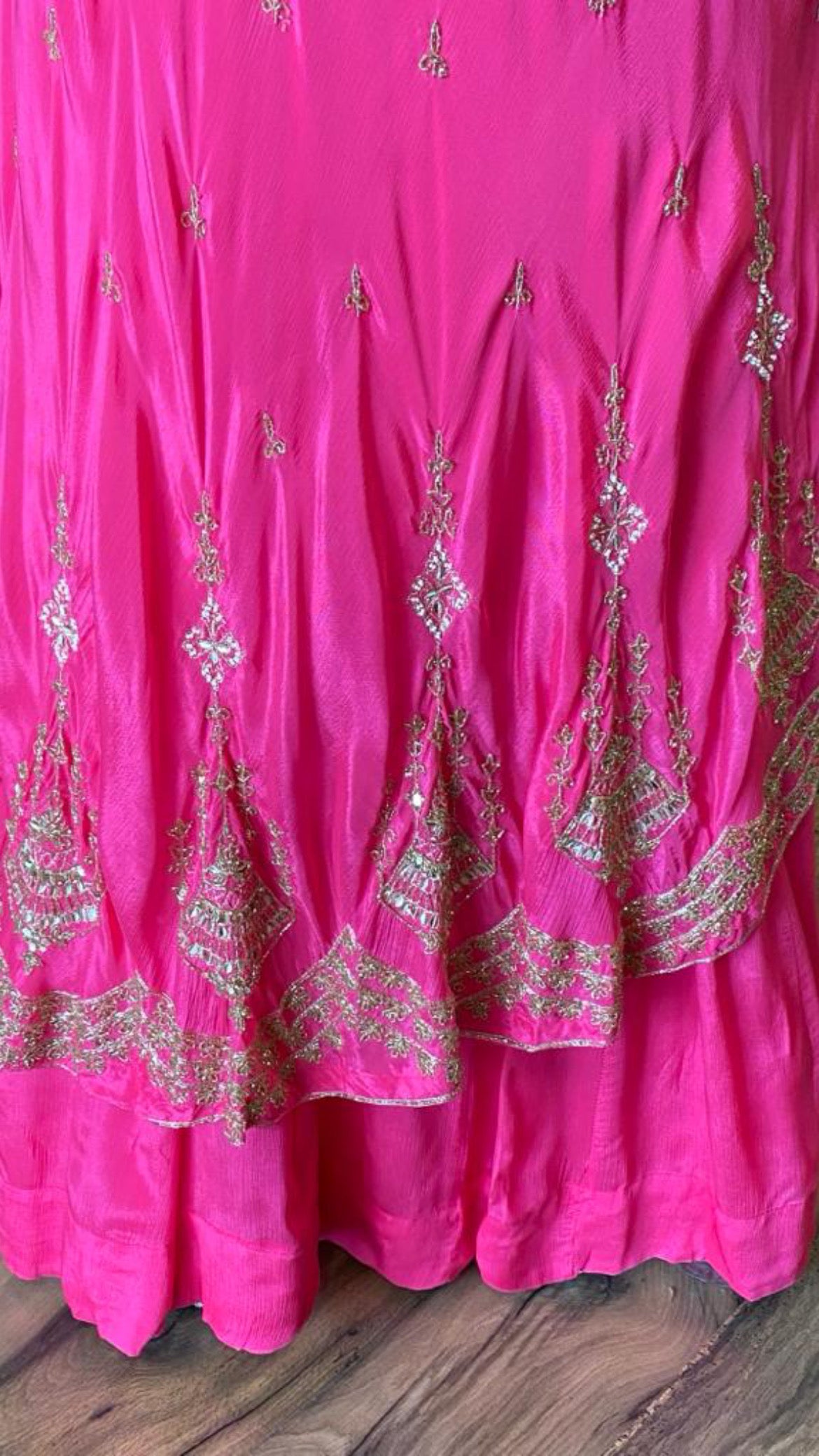 Pink Leela kurta gharana dress - Saffronfashionindia