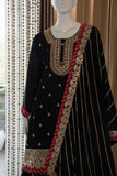 Rebica Embroidered Zari Gharara Set Pakistani Dress