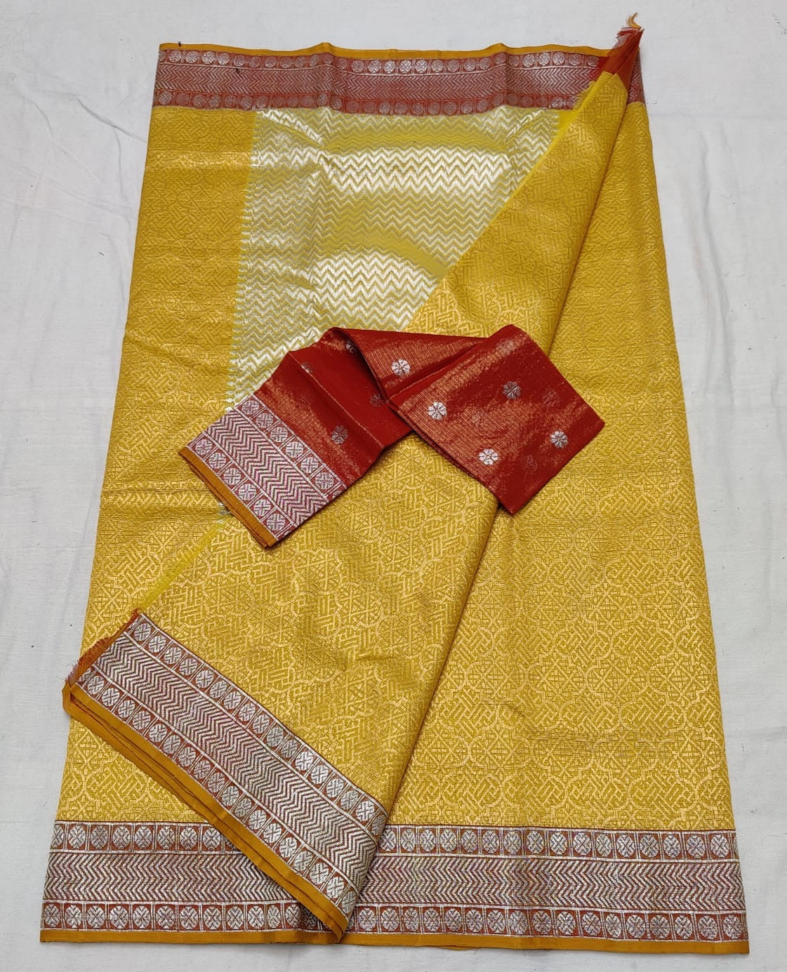 Janawar exclusive zari Kota Indian heritage sarees - Saffronfashionindia